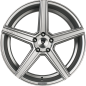 Preview: mbDESIGN KV1 - 10x22 ET34 - 5x112 - Silber