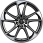 Preview: mbDESIGN mb1 - 7,5x19 ET33 - 5x112 - Mattgrau poliert
