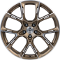 Preview: mbDESIGN KX1 - 8,5x20 ET45 - 5x112 - Bronze hell matt poliert
