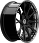 Preview: mbDESIGN KV3.2 DC - 10,5x21 ET40 - 5x120 - Schwarz stumpfmatt/Glanzschwarz poliert