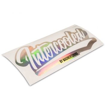 Oilslick-Sticker »Intercooled by WAGNERTUNING«