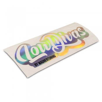 Oilslick-Sticker »LowDivas«