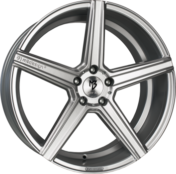mbDESIGN KV1 - 10x22 ET34 - 5x112 - Silber