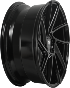 mbDESIGN KV2 - 8,5x19 ET43 - 5x112 - Glanzschwarz