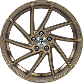 mbDESIGN KV2 - 8,5x20 ET40 - 5x115 - Bronze hell matt
