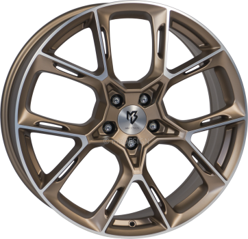 mbDESIGN KX1 - 8,5x20 ET45 - 5x112 - Bronze hell matt poliert
