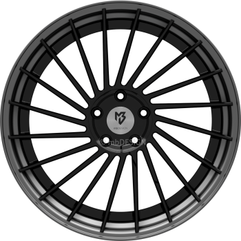 mbDESIGN VR3.2 - 9x20 ET35 - 5x112 - Glanzschwarz/Mattgrau