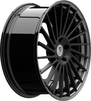 mbDESIGN VR3.2 - 9x20 ET35 - 5x112 - Schwarz stumpfmatt/Mattgrau
