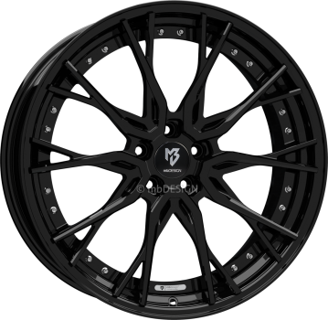 Preview: mbDESIGN KV3.2 - 9x21 ET25 - 5x112 - Glanzschwarz