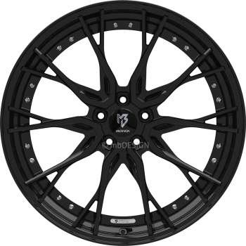 mbDESIGN KV3.2 DC - 10,5x21 ET40 - 5x120 - Glanzschwarz
