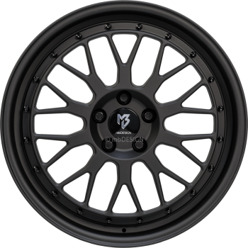 mbDESIGN LV1 - 8,5x19 ET42 - 5x120 - Schwarz stumpfmatt