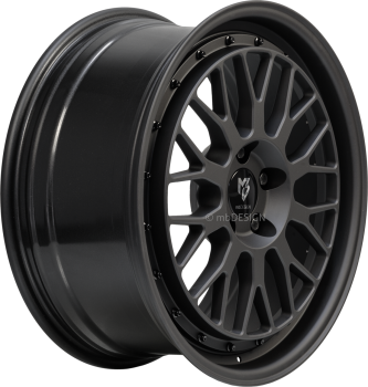 mbDESIGN LV1 - 8,5x19 ET42 - 5x120 - Schwarz stumpfmatt