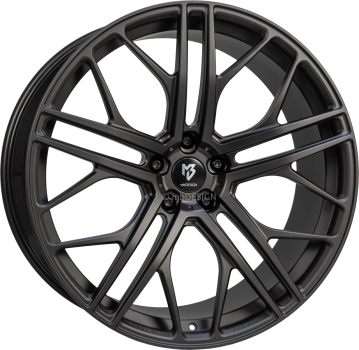 Preview: mbDESIGN SF1 - 10x24 ET25 - 5x130 - Schwarz stumpfmatt