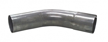 2.5"" Rohrbogen 45Â° aluminierter Stahl