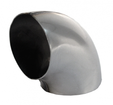 3.5"" Rohrbogen 90Â° kleiner Radius Edelstahl