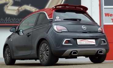 Duplex SportendschalldÃ¤mpfer Opel ADAM S / ROCKS S