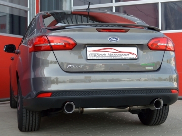 Duplex SportendschalldÃ¤mpfer Ford Focus III Stufenheck