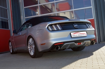 76mm Duplex-SportendschalldÃ¤mpfer Ford Mustang Cabrio