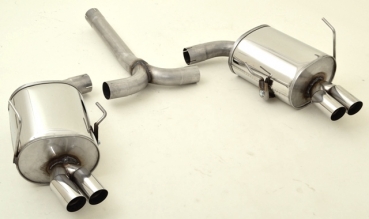 Duplex SportendschalldÃ¤mpfer Mini R53 Cooper S