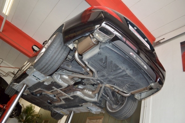 2x76mm Duplex-SportendschalldÃ¤mpfer Mercedes R231 SL-Klasse Roadster