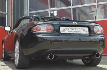 Duplex SportendschalldÃ¤mpfer Mazda MX5 NC Roadster