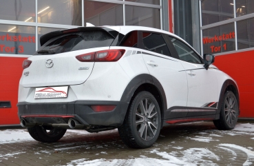 Duplex SportendschalldÃ¤mpfer Mazda CX-3 Allrad