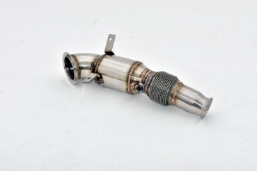 76mm Downpipe mit Sport-Kat. Ford Fiesta ST JHH