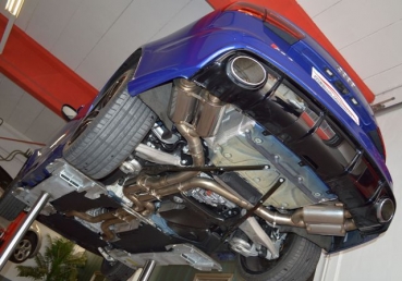 2x76mm Duplex-Anlage Edelstahl