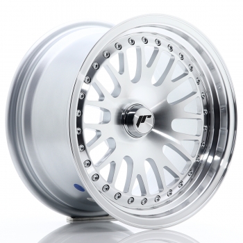 JR Wheels JR10 15x8 ET20 Silver Machined Face