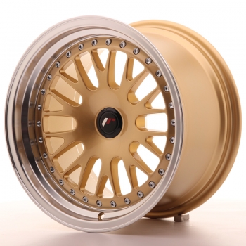 JR Wheels JR10 16x9 ET20 Gold Machined Lip