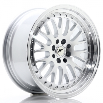 JR Wheels JR10 17x8 ET35 5x100+114 Silver Machined Face