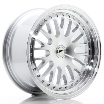 JR Wheels JR10 17x8 ET35 Silver Machined Face