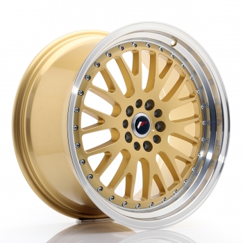 JR Wheels JR10 19x9,5 ET35 5x112+114 Gold Machined Lip