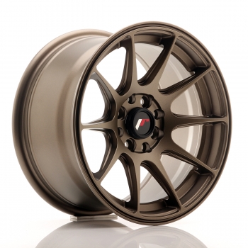 JR Wheels JR11 15x8 ET25 4x100+114 Matt Bronze