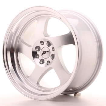 JR Wheels JR15 17x9 ET25 4x100+108 Silver Machined Face