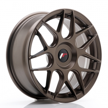 JR Wheels JR18 17x7 ET20-40 Matt Bronze