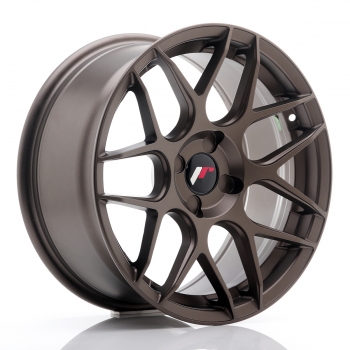JR Wheels JR18 17x8 ET25-35 4H Matt Bronze