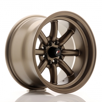 JR Wheels JR19 15x9 ET-13 4x100+108 Matt Bronze