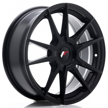 JR Wheels JR21 17x7 ET25-40 Matt Black