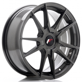 JR Wheels JR21 17x7 ET25-40 Hyper Gray