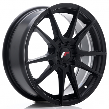 JR Wheels JR21 17x7 ET25 4x100+108 Matt Black