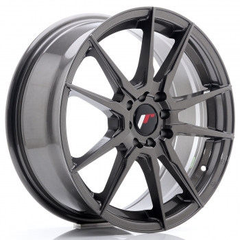 JR Wheels JR21 17x7 ET25 4x100+108 Hyper Gray