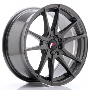 JR Wheels JR21 17x8 ET35 5x100+114 Hyper Gray