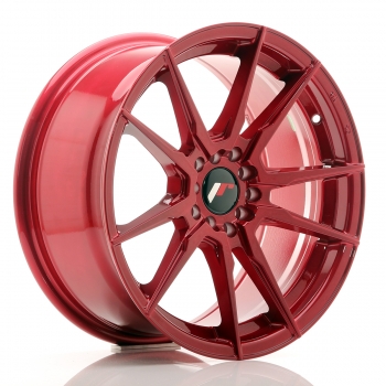 JR Wheels JR21 17x8 ET35 5x100+114 Platinum Red