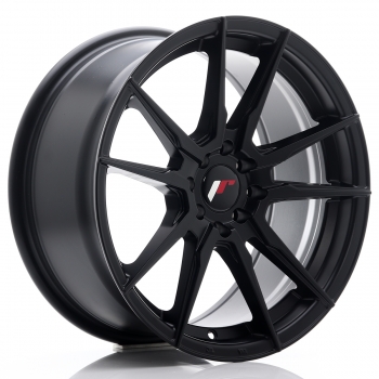 JR Wheels JR21 17x8 ET35 5x108+112 Matt Black