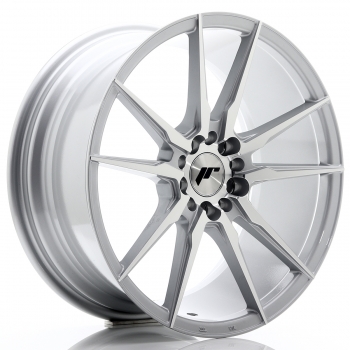 JR Wheels JR21 18x8,5 ET35 5x100+120 Silver Machined Face