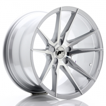 JR Wheels JR21 19x11 ET15-30 Silver Machined Face