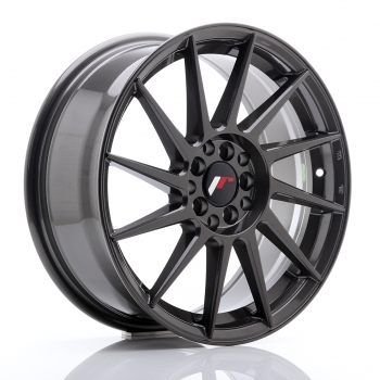 JR Wheels JR22 17x7 ET35 4x100+114 Hyper Gray