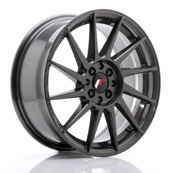 JR Wheels JR22 17x7 ET25 4x100+108 Hyper Gray