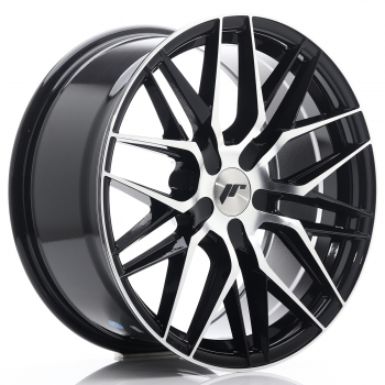 JR Wheels JR28 18x8,5 ET40 Gloss Black Machined Face